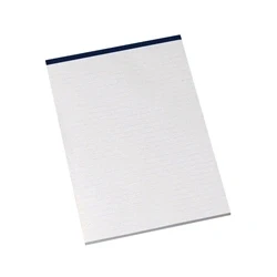 Image of Q Connect Narrow Ruled Board Back Memo Pad 160 Pages A4 (10 Pack)