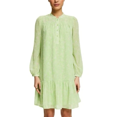Image of ESPRIT Women&#039;s 994ee1e304 Dress, 333/Light Green 4, 8