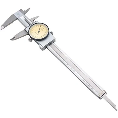 Image of Dial Caliper MASO 200 mm/ 8 inch Vernier Shockproof,Stainless Steel, Inch/Metric, for Depth/Inside/Outside/Step Measurements