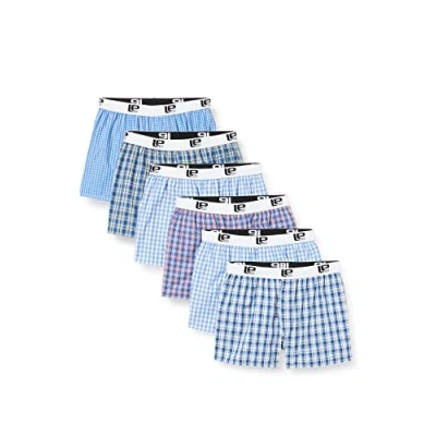 Image of Lower East Mens Le215 Boxer Shorts, Business, XL UK