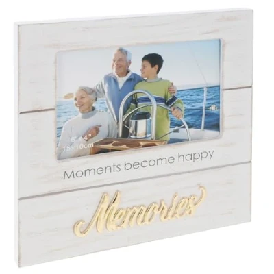 Image of Shudehill Giftware Sentiment Script Frame Friends, Family, Dog &amp; More Designs (Memories)