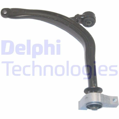 Image of 3520K3, 3520P0 Suspension Arm DELPHI TC1265 without ball joint Left, Lower Trailing Steel CITROËN: C5 II Hatchback, Estate