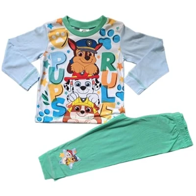 Image of Paw Patrol Boys Pups Rule Pyjamas. Ages 18 Months To 5 Years (4 Years) Multicolor