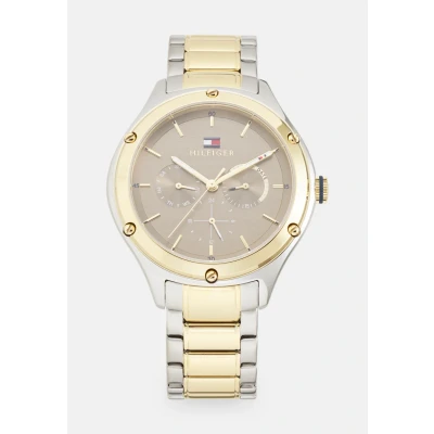 Image of Tommy Hilfiger Watch silvercoloured/goldcoloured, Women&#039;s, Size: One Size, Silver coloured/gold coloured