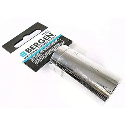 Image of US Pro Bergen 3/8 Dr Universal Multi Fit Gripper Pin Socket 7 19mm Damaged Nut Remover B1252