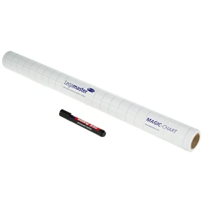 Image of Legamaster Magic Chart Static Flipchart Foil 60x80 cm 25 Repositionable Sheets