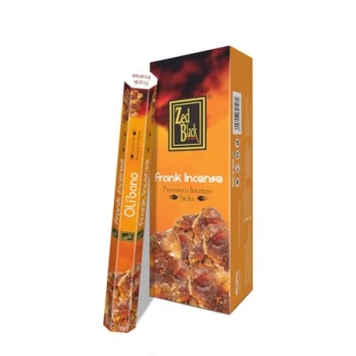 Image of ZED BLACK Z007 Frank Incense Sticks, 20 Sticks x 6 Packs