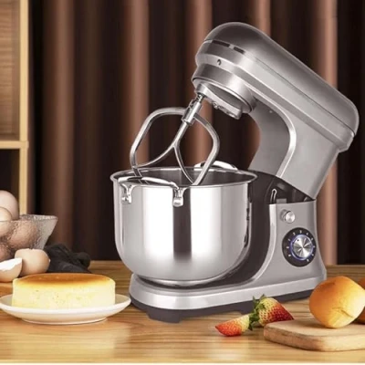 Image of 2000W Stainless Steel Stand Mixer, 10L Commercial Food Mixer with Dough Hook, Pizza Bakery Multifunction Blender, Electric for Bread Cake Hook Beater Whip