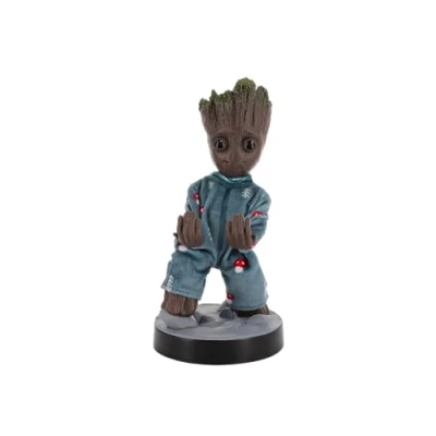 Image of Cable Guys Guardians of the Galaxy Toddler Groot in Pajamas Gaming Accessories Holder &amp; Phone for Most Controller (Xbox, Play Station, Nintendo Switch)