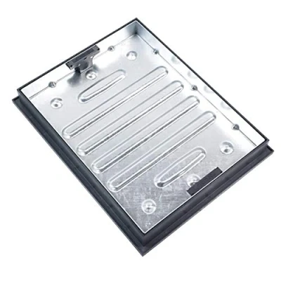 Image of Clark Drain CD790R 600mm x 450mm 65mm Recessed Block Paving Manhole Cover (Overall Size Including Frame is 695mm 545mm 80mm)