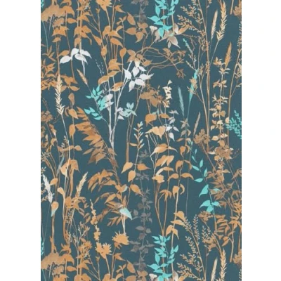 Image of Erismann Casual Chic Cottage Blue Wallpaper 10258 08