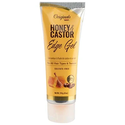 Image of Africa&#039;s Best Originals Honey &amp; Castor Edge Gel 4oz