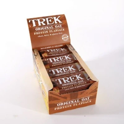Image of Trek Flapjacks Original Oat Protein flapjack 2 x 16 50g