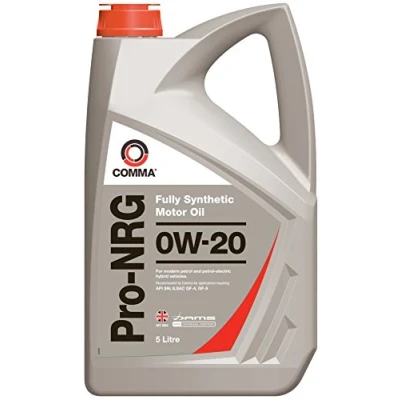 Image of P000311 Engine Oil COMMA Pro NRG NRG5L 0W 20 5l Synthetic TOYOTA: Aygo, Auris Hatchback, Estate, MITSUBISHI: OUTLANDER 3, ASX Off Road