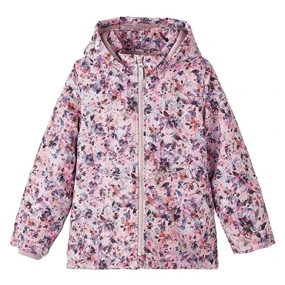 Image of NAME IT Girl&#039;s Nkfmaxi Flower Dream Noos Jacket, Keepsake Lilac, 164 (EU)