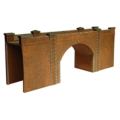 Image of Superquick Red Brick Bridge / Tunnel OO Gauge 1/72 Card Model Kit