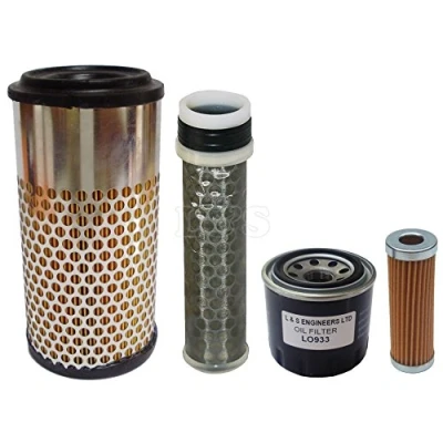 Image of Filter Service Kit for Kubota K008 &amp; 3 Mini Diggers/Excavators