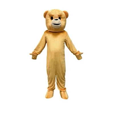Image of Teddy Bear Mascot Costume Performance Cosplay Party Fancy Dress Adult