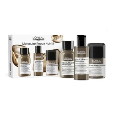 Image of L&#039;Oreal Professionnel Absolut Repair Molecular Mini Trio Kit For Damaged Hair
