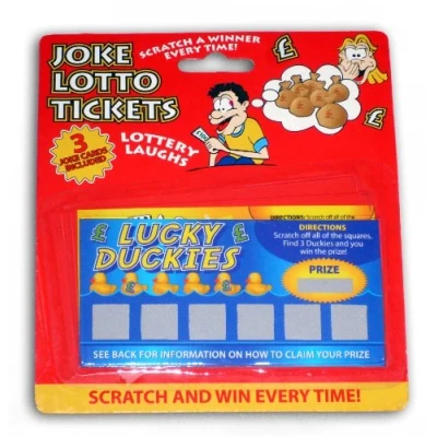 Image of Henbrandt Fake Joke Lottery Scratch Cards