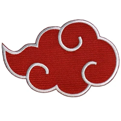 Image of Ata Boy Naruto Patch, Akatsuki Iron On Patches Gifts &amp; Merchandise, Akatsuki, Small