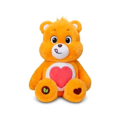 Image of Care Bears Tenderheart Bear 35cm Medium Plush Collectable Cute Toy, Cuddly Toys for Children, Soft Girls Boys, Teddies Suitable and Boys Ages 4+ Basic Fun 22088