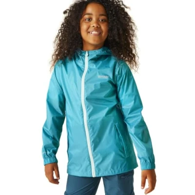 Image of Regatta Kids Pack it III Waterproof Jacket Midnight 3 4 Yrs