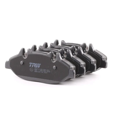 Image of 6364200220, A6364200220 brake pad set TRW COTEC GDB1600 incl. wear warning contact with caliper screws accessories