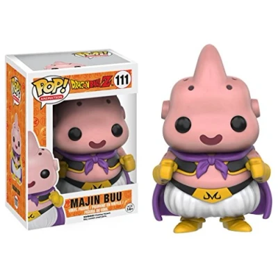 Image of Funko 7429 POP Anime: Dragonball Z Majin Buu Action Figure Dragon Ball Vinyl S2, Film, Multi Coloured, 3.75&quot;