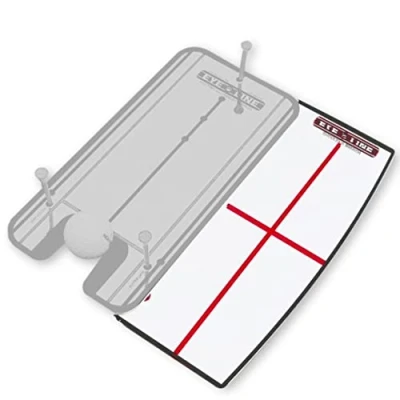 Image of EyeLine Golf Putting Alignment Mirror, Small Shoulder Portable Practice Training Aids, Durable, Accessories, Perfect Gifts for Trainer