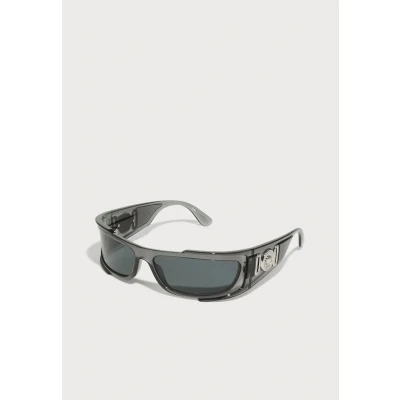 Image of Versace Unisex Sunglasses, Size: 67, Grey transparent