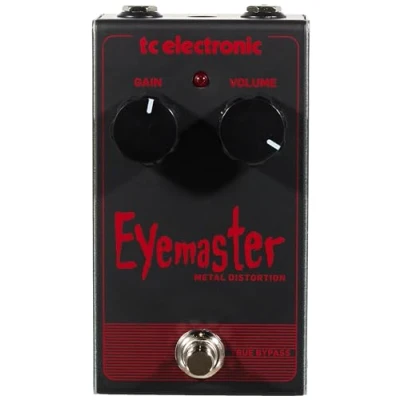 Image of TC Electronic EYEMASTER Metal Distortion Skull Pounding Pedal with 2 Knob Interface for Insane Gain