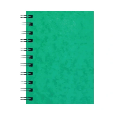 Image of Luxpad A6 Twin Wire Hardback Notebooks with 200 Feint Ruled Pages and Durable Pressboard Covers. [Pack of 12]