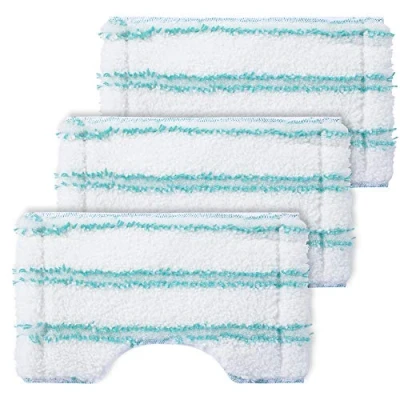 Image of Keepow 3 Cover Bath Cleaner for Leifheit Used Tile and Wiper Cleaner, Mop Made of Microfibre with Special Bristles, Extremely Absorbent