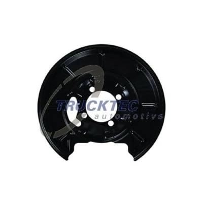 Image of 1694230220, A1694230220 Brake Disc Back Plate TRUCKTEC AUTOMOTIVE 02.35.533 Rear Axle Right MERCEDES BENZ: B Class, A Class
