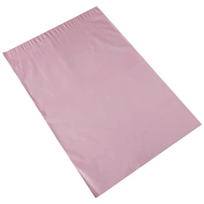 Image of Triplast 12 x 16 Inch Plastic Mailing Postal Bag Pink (Pack of 100)