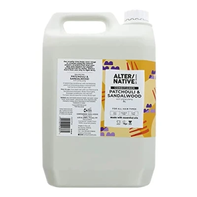 Image of Alter/Native Natural Plant Powered Cruelty Free Conditioner (Patchouli &amp; Sandalwood, 5 Litre)