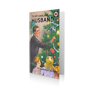 Image of Ladybird Books for Grown Ups LAX11 Husband Christmas Card