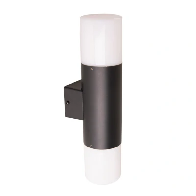 Image of Torcia Outdoor Up Down Wall Lamp Black 2xE27 IP44