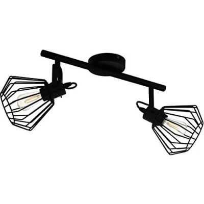 Image of EGLO Spot, Alloy Steel, 2 Bulb Ceiling Light