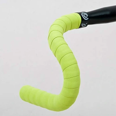 Image of Bike Ribbon Cork Plus Road Handle Bar Tape Acid Green