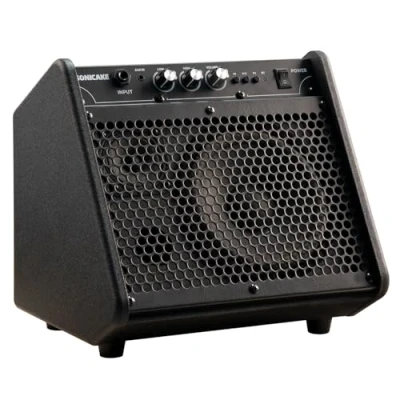 Image of SONICAKE Electric Drum Amplifier 20W Portable Bluetooth Speaker System with Dual Drivers &amp; USB Interface QDM 20