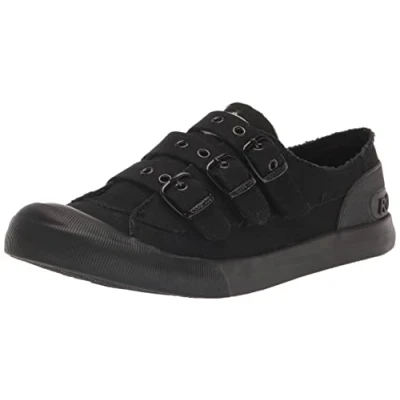 Image of Rocket Dog Women&#039;s Jolissa Skate Shoe, Black/Black Foxing, 9 UK