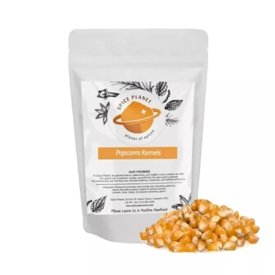 Image of Popcorn Popping Corn Kernels Seeds by Spice Planet® 200g (200 Grams)