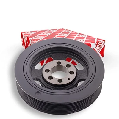 Image of RF7J11401 crankshaft Pulley FEBI BILSTEIN 102044 8PK 166mm 7 for