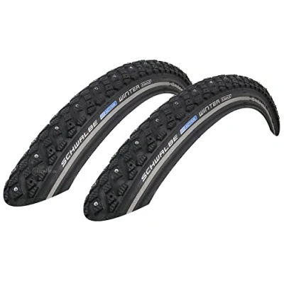 Image of Schwalbe Winter Hs396, HS396 Pneumatico Invernale Unisex Adulto, Nero, 68,58 cm