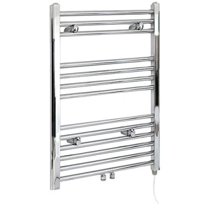 Image of Milano Neva 300W Chrome Electric Heated Towel Rail 803mm x 500mm