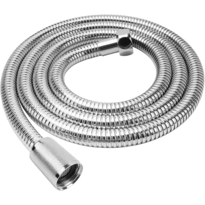 Image of YEAUPE 1.6m(63&quot;) Universal Shower Pipe Anti Kink Standard G1/2 All Copper Connectors Premium Replacement Stainless Steel Hose,Chrome