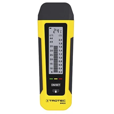 Image of TROTEC BM22 Damp Indicator Moisture Meter Wood Humidity Tester Measurement Like Plaster, or Screed
