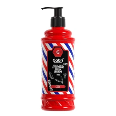 Image of Gabri After Shave Cream &amp; Cologne 2in1 400ml Lotion for Men Moisturising Face Fresh Relaxing Refreshing (Cool)